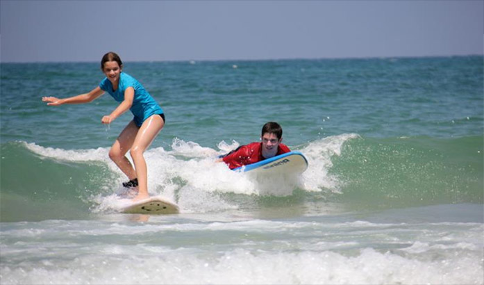 surfing lesson in tel aviv