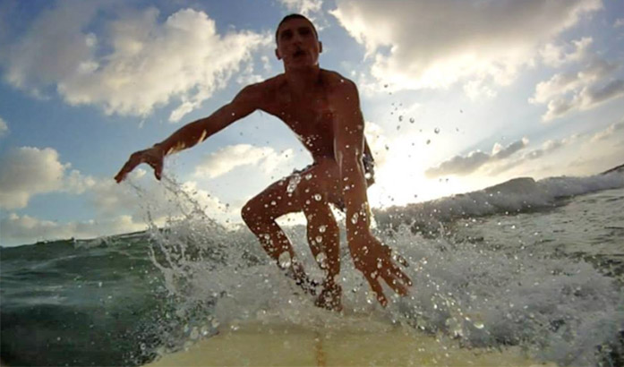 surfing lesson